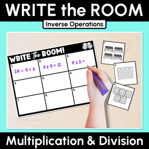 Write the Room - Multiplication & Division