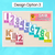 4 for Multiples & Skip Counting Posters - Watercolour Rainbow - The Kutopia Collection