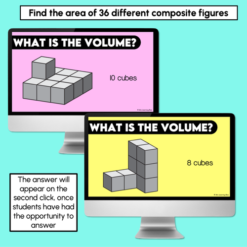 Resource preview 2 for Digital Slides – Find the Volume (Composite Figures)