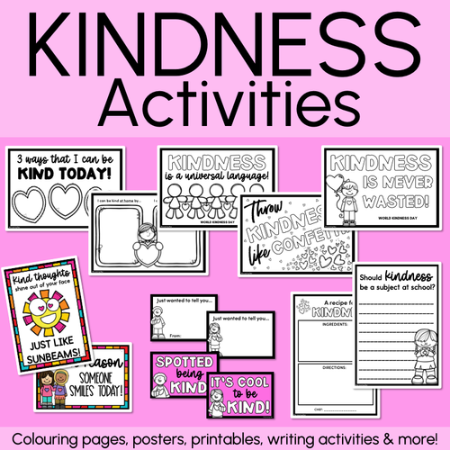 Resource preview 1 for Kindness Activities for the Classroom - World Kindness Day
