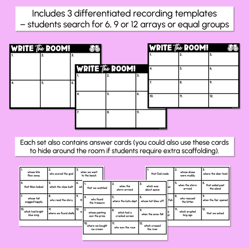 Resource preview 3 for Write the Room - Adjectival Clause