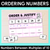 1 for Ordering Numbers Activity - Numbers Between Multiples of 10