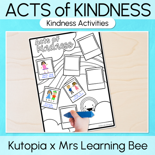 Resource preview 1 for Acts of Kindness - Kutopia Kindness Classroom Activities