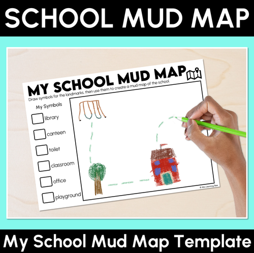 Resource preview 1 for School Mud Map – My School Mud Map Template