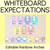 1 for Whiteboard Expectations - Editable Rainbow Arches - Instructional Signs