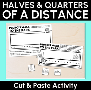 Halves & Quarters of a Distance - Pedro's Walk to the Park