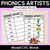 3 for Phonics Artists - CVC CVCC CCVC Decodable Words Activity Bundle