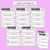 3 for Making Stronger Verbs - Verb Sentence Printables