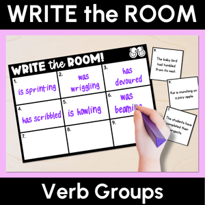 Write the Room - Verb Groups