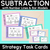 1 for Number Line & Bar Model - Subtraction Strategy Task Cards