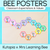 1 for Bee Posters- The Kutopia Collection - Classroom Values & Expectations