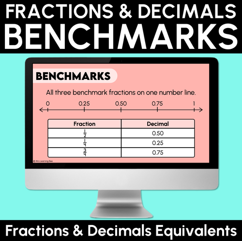 Resource preview 11 for Fraction and Decimal Connections - Grade 3 & 4 Unit of Work