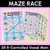 1 for R-Controlled ER Words Maze Race - R-Controlled Vowel ER Words Mats