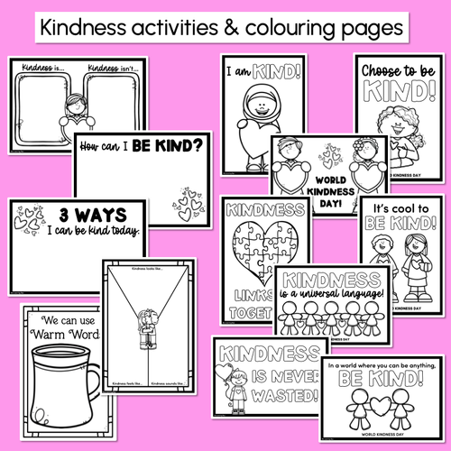 Resource preview 3 for Kindness Activities for the Classroom - World Kindness Day