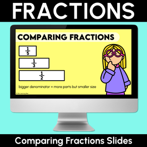 Comparing Fractions - Digital Slides