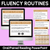 1 for Oral Reading Fluency Routines - Peer Paired Reading PowerPoint & Rubric