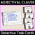10 for Adjectival Clause Bundle