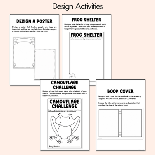 Resource preview 6 for Frogs Are Our Friends Printable Pack - Literacy, Maths, Book Crafts & Design Printables - Book Week 2026