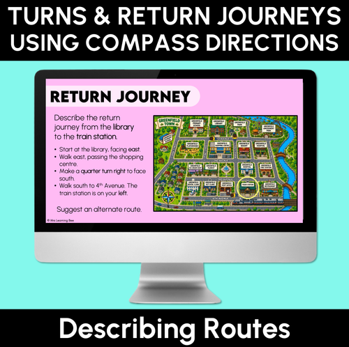 Resource preview 16 for Position: Grid Maps & Directional Language - Grade 3 & 4 Unit of Work