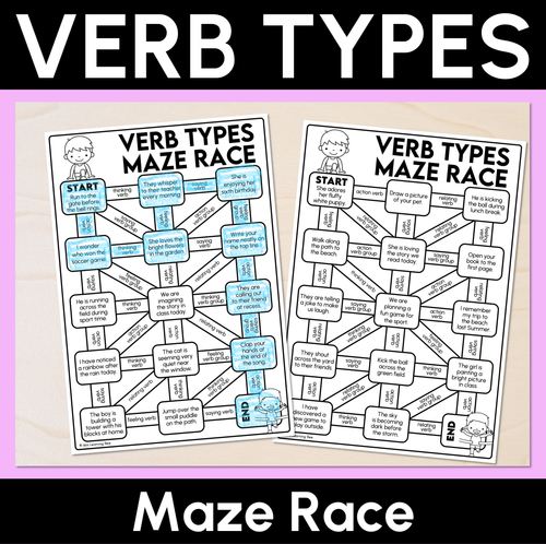 Resource preview 2 for Verbs & Verb Groups Bundle
