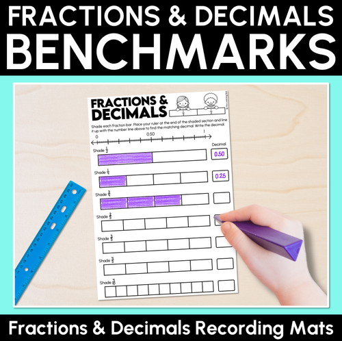 Resource preview 14 for Fraction and Decimal Connections - Grade 3 & 4 Unit of Work