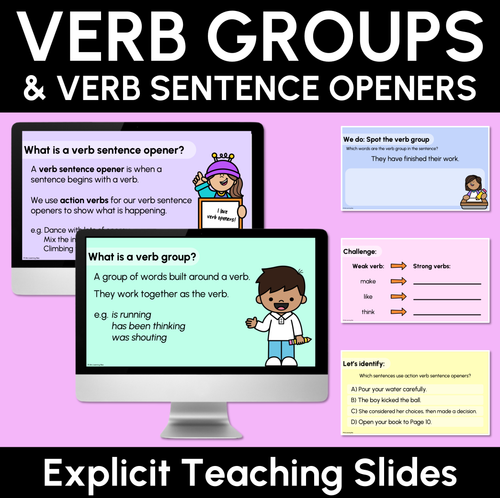Resource preview 8 for Verbs & Verb Groups Bundle