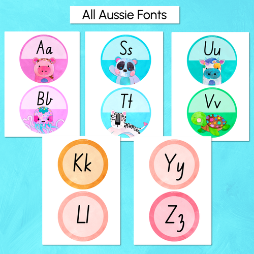 Resource preview 4 for Alphabet Toppers - The Kutopia Collection