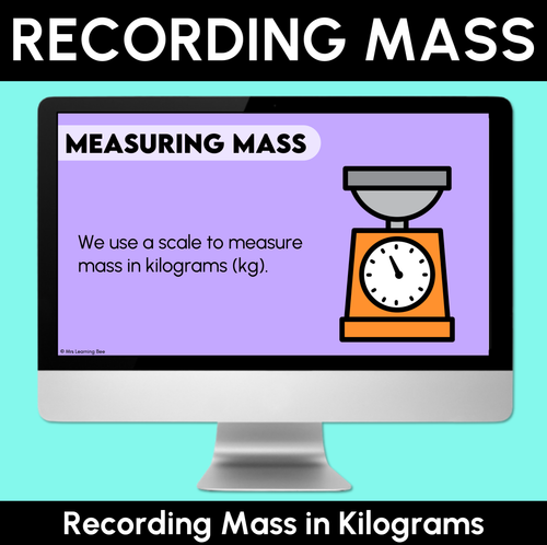 Resource preview 1 for Recording Mass in Kilograms - Digital Slides