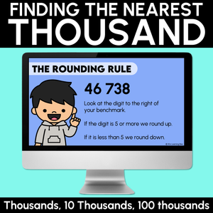 Finding the Nearest Thousands (Thousands, 10 Thousands, 100 Thousands) - Digital Slides