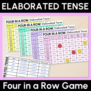 Elaborated Tense - Four in a Row Game