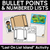 2 for Bullet Points & Number Lists Bundle