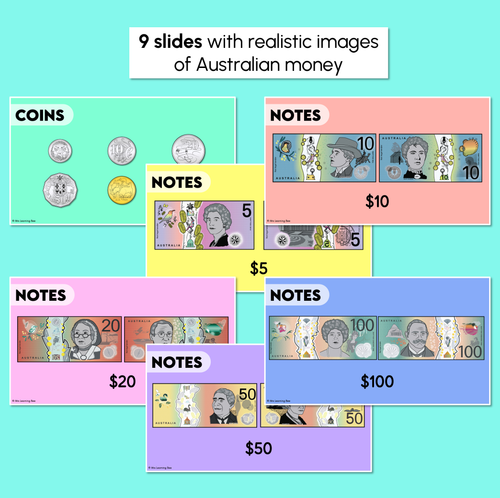 Resource preview 3 for Australian Money - Digital Slides