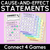 9 for Cause-and-effect Statements Bundle