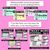 4 for High Frequency Heart Word Lessons SET 6 - WORDS WITH TRICKY SPELLINGS