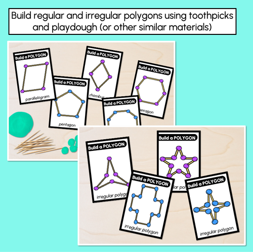 Resource preview 2 for Build a Polygon - Task Cards