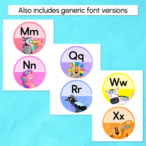 Resource preview 5 for Alphabet Toppers - The Kutopia Collection
