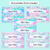 4 for Student Desk Plates - The Wonderland Collection