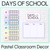 1 for Pastel Classroom Decor - Days of School Display