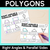 1 for Right Angles & Parallel Sides - Polygons Worksheets