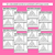 3 for Decodable Sentence Pyramid Worksheets - Long Vowel A