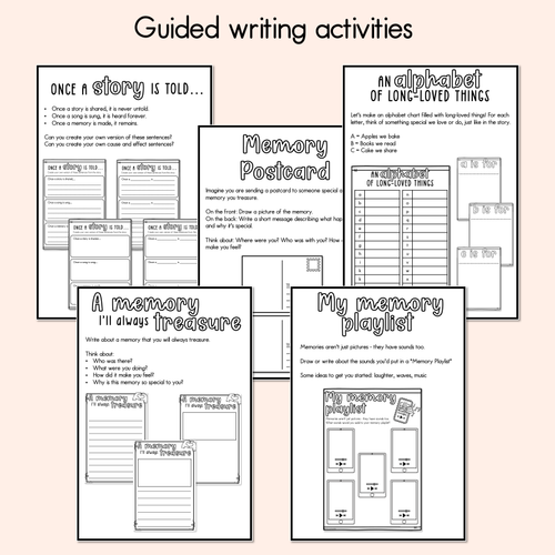 Resource preview 4 for These Long-Loved Things Printable Pack - Book Week 2025