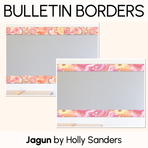 Resource preview 1 for Bulletin Borders - The Jagun Collection