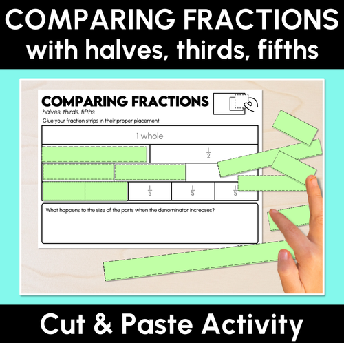 Resource preview 17 for Fractions of a Length: Making Halves, Thirds & Fifths - Grade 3 & 4 Unit of Work