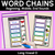 1 for Long Vowel O Word Chains for Beginning, Middle & End Sounds-Decodable Activities