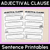 7 for Adjectival Clause Bundle