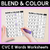 13 for Blend & Colour - CVC CVCC CCVC Words Blending Worksheets Bundle