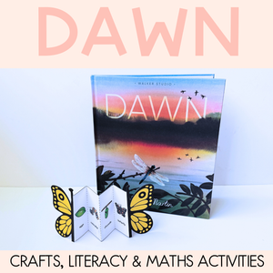 Dawn Printable Pack - Literacy, Maths, Book Crafts & Design Printables - Book Week 2026