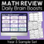 1 for Year 5 Maths Review - Daily Brain Boosts - Sample Set