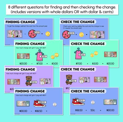 Resource preview 3 for Finding Change - Australian Money - Digital Slides