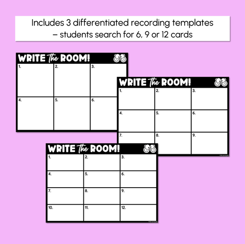 Resource preview 4 for Write the Room - Cause-and-effect Statements